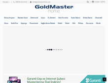 Tablet Screenshot of goldmasterhome.com